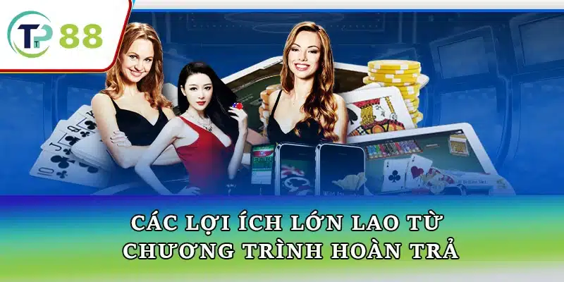 Hình ảnh minh họa chương trình hoàn trả 2% tại TP88, mang lại nhiều lợi ích và ưu đãi hấp dẫn cho người chơi
